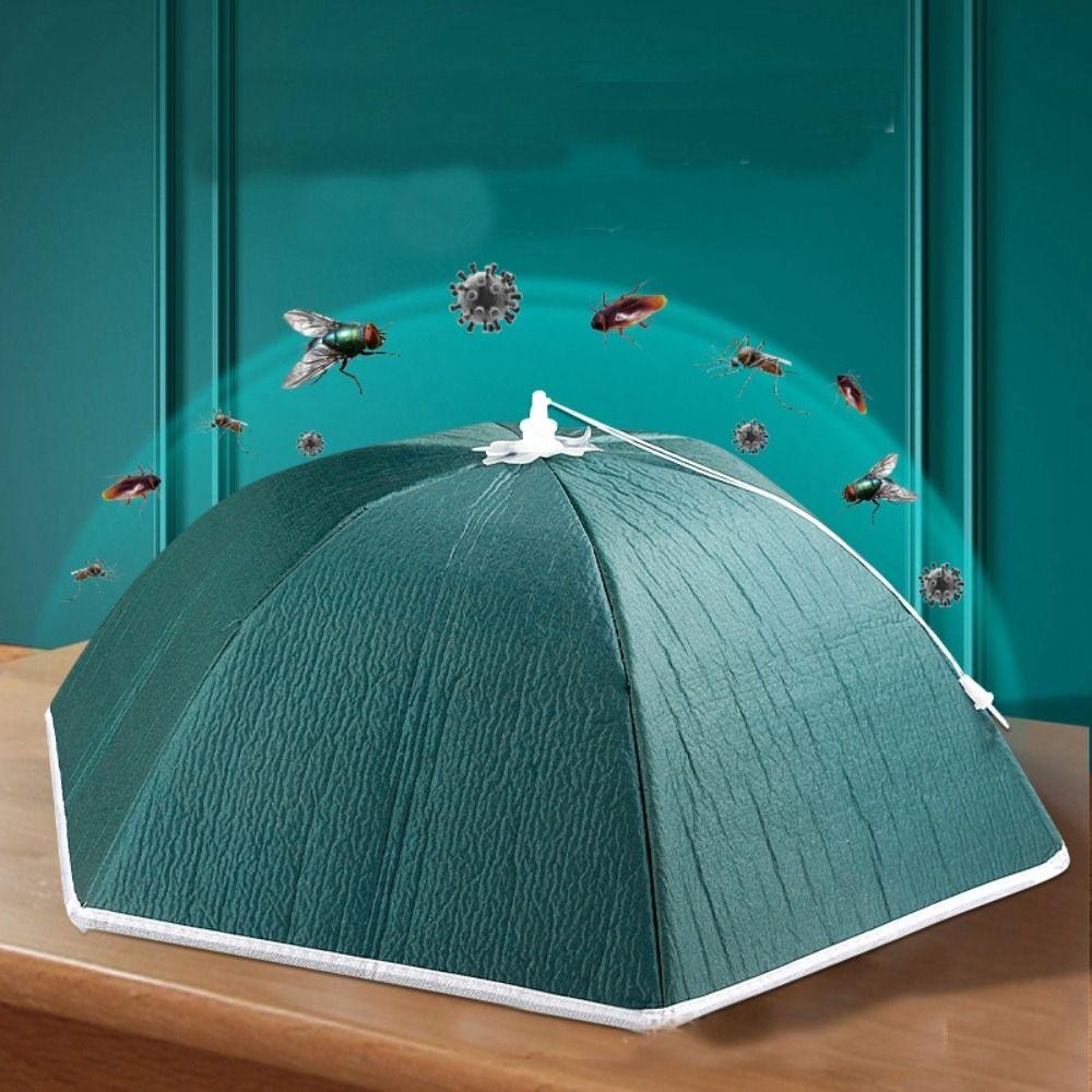 Waterproof Dish Cover Dustproof Food Tent Umbrella Style Insulated Food Cover  Home
