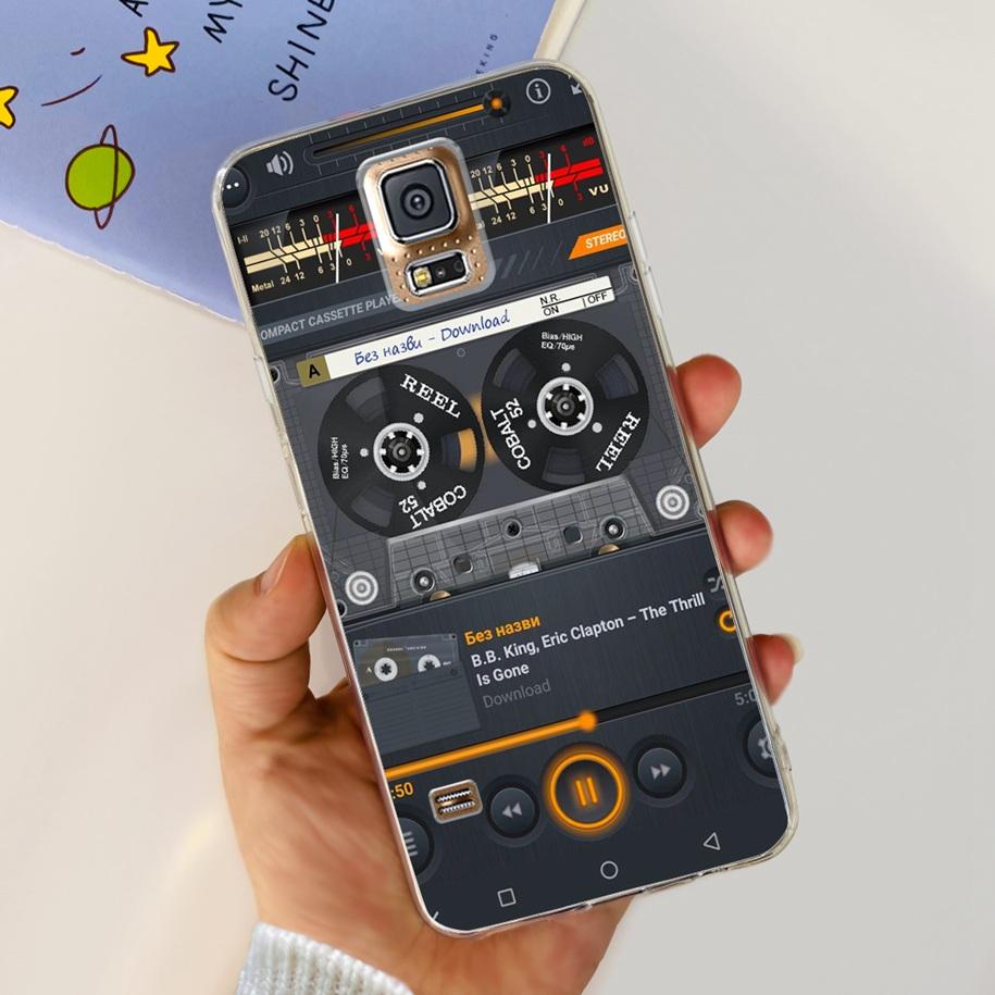 For Samsung Galaxy S5 Case G900F G900I i9600 S 5 Back Cover Cool Painted Soft Silicone Clear Phone Case For Samsung S5 Neo Coque