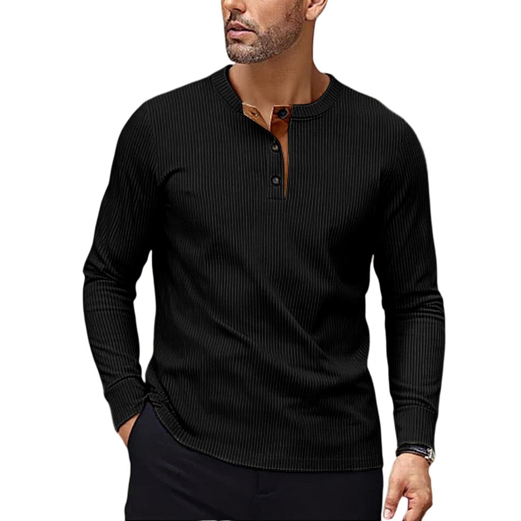 Men  Retro  Loose  Leisure  Long Sleeves  Upper Garment