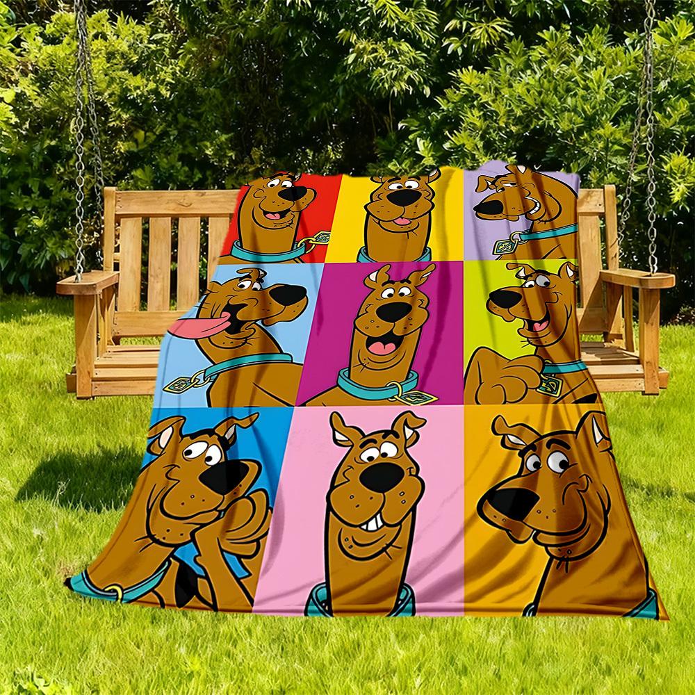 

1PC Scooby Art Outdoor Blanket Lightweight Flannel, Soft & Warm, All-Season Use for Sofa, Outdoor009 130x150cm