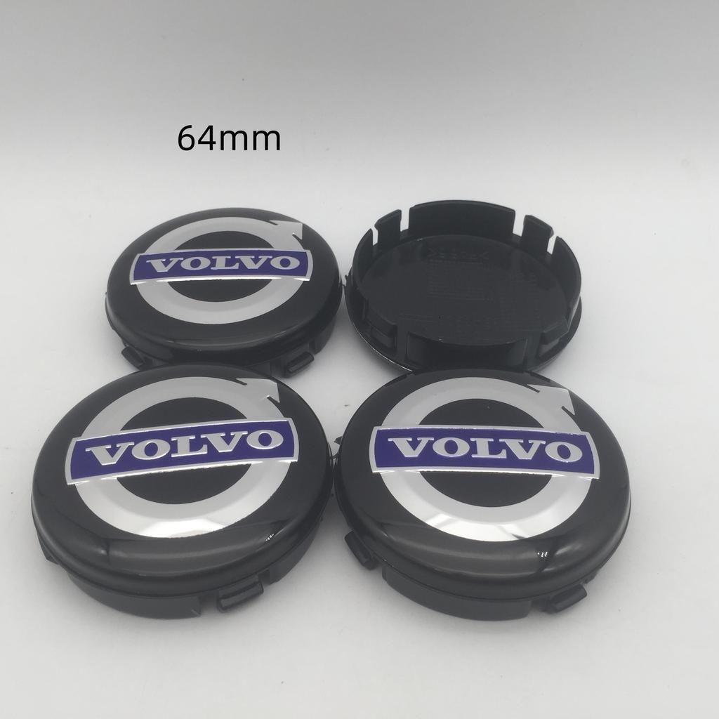 20pcs 3D For VOLVO 64mm 65mm Car Wheel Hub Center Cap Emblem Badge Covers Sticker Decals Styling Accessories