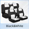 New 5Seats Full Set Car Seat Covers Auto Seat Decoration Rear Front Auto Seat Cover Car Cushion Protector Case Cover