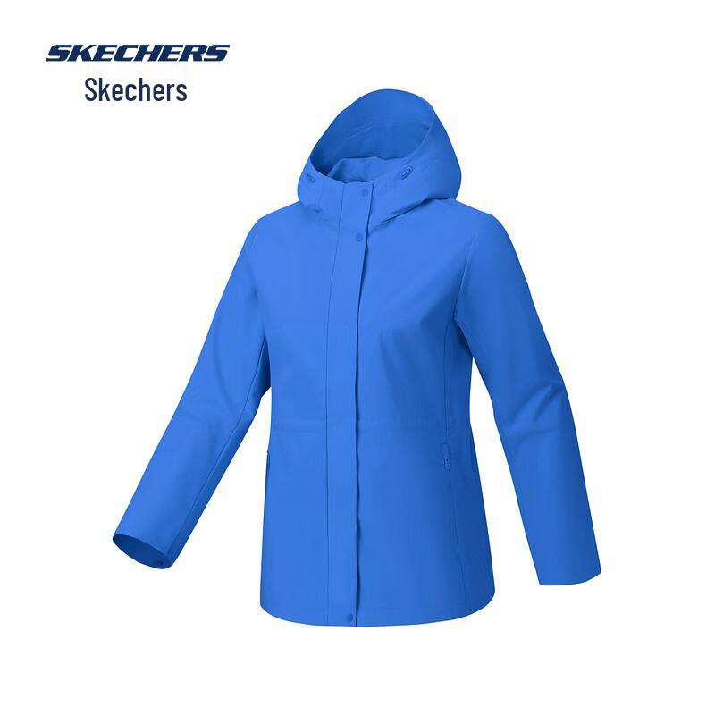 Skechers Women's Casual Hooded Woven Jacket