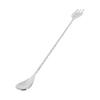 Stirring Spoon 304 Stainless Steel Long Handle Spiral Cocktail Spoon Bar AccessorySilver