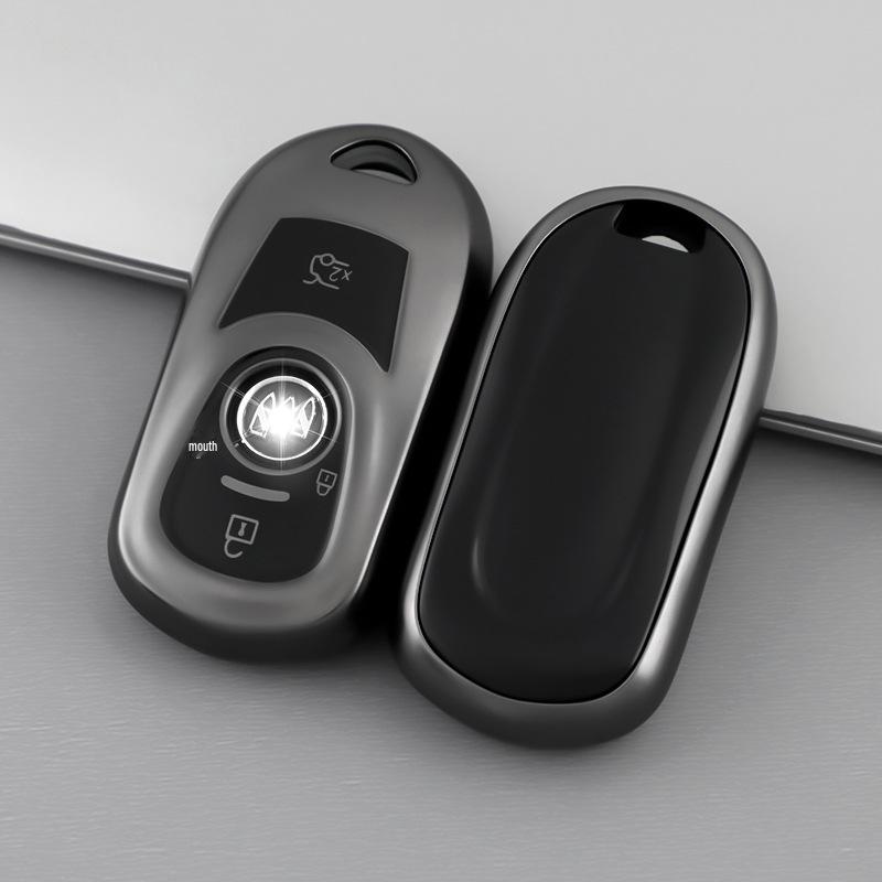 TPU Schlüsselhülle für Buick New Envision, Regal, LaCrosse, GL6 - Langlebiges Schlüssel-Schutzhüllen-Set