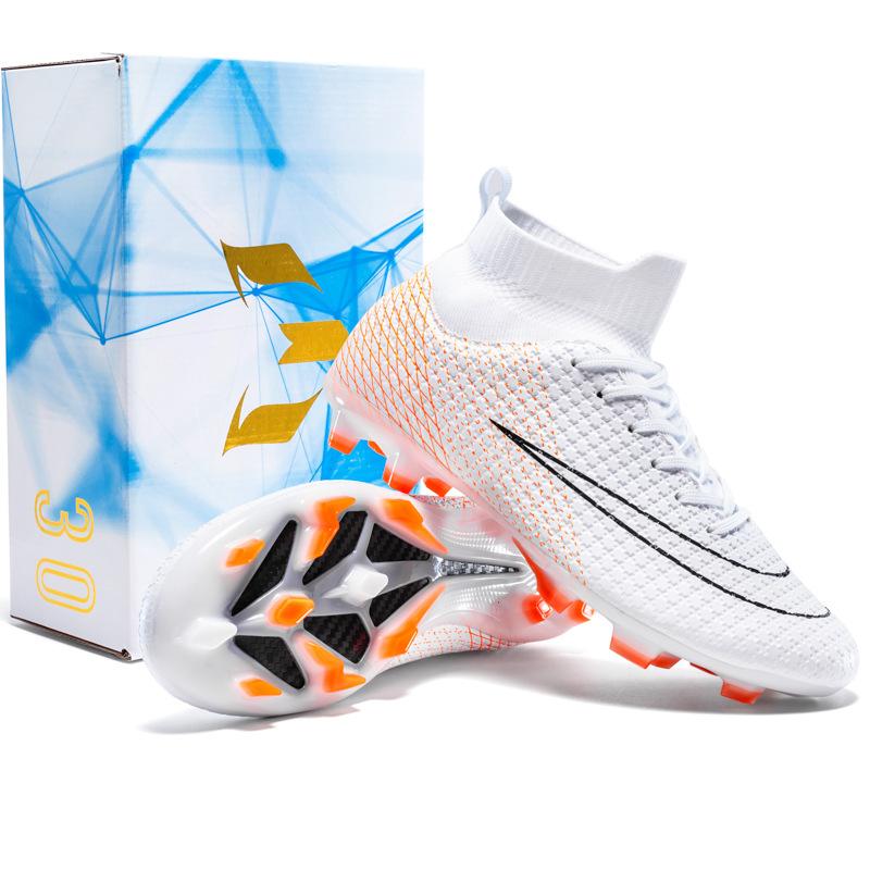 

New football shoes men s and women s broken nails training shoes TF broken nails AG long nails adult student competition training children s sports 35