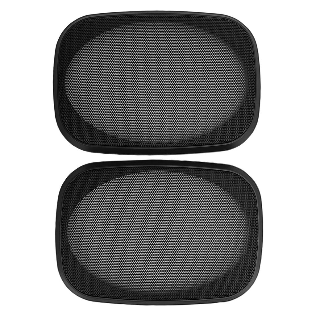 2PCS Speaker Grille Covers Metal Mesh Protective and Decorative Case for Home Theater Car Boat Speakers 245x172mm