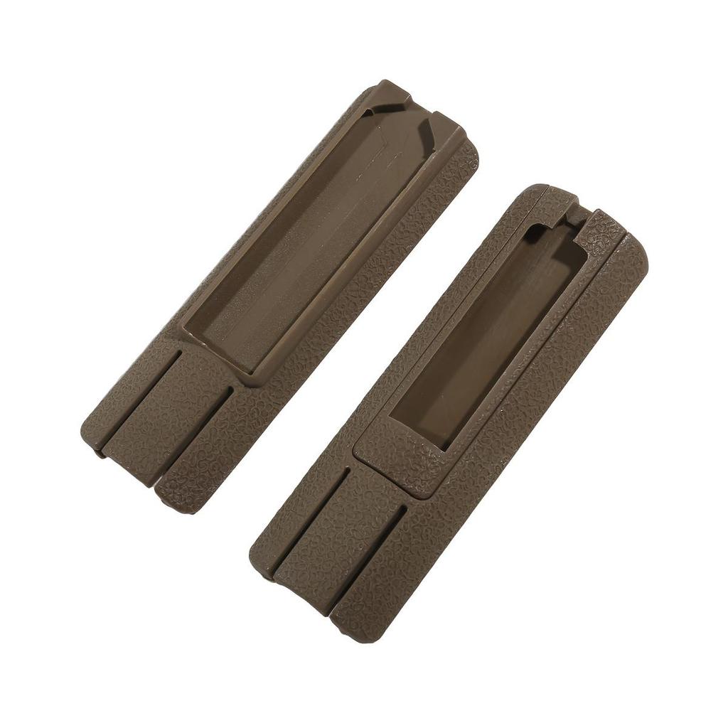 2pcs Practical Flashlight Mouse Tail Switch Card Slot Guide Rail Portable Scar Pocket Panel Remote Switch Pads