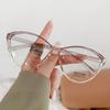 Personalized Cat Eye Anti-Blue Light Glasses Female Funny Retro Photo Black Glasses Frame Can Be Equipped With Myopia 7212