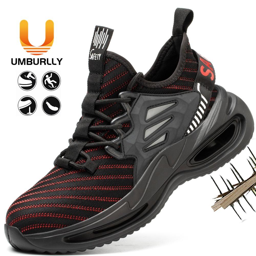 

Lao Bao shoes are wear-resistant and comfortable, breathable, fly-woven upper, anti-smashing and anti-piercing 40 червоний