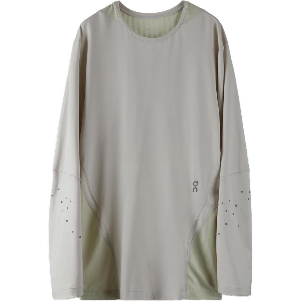 On Ang Pao X Post Archive Faction Current Form 1.0 Pullover Round Neck Long Sleeve T-Shirt Men T-Shirts Gray-White Gray-Green 1UE10111954