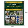 NO GRID Survival Projects How To Produce Everything You Need On Your Property Paperback Book In English