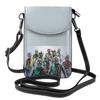 Kamen Rider Genuine Leather Smartphone Pouch Shoulder and Mini Popular Crossbody Bag [JMI] Bag, Thin, Women's Men's Pouch, Wallet,