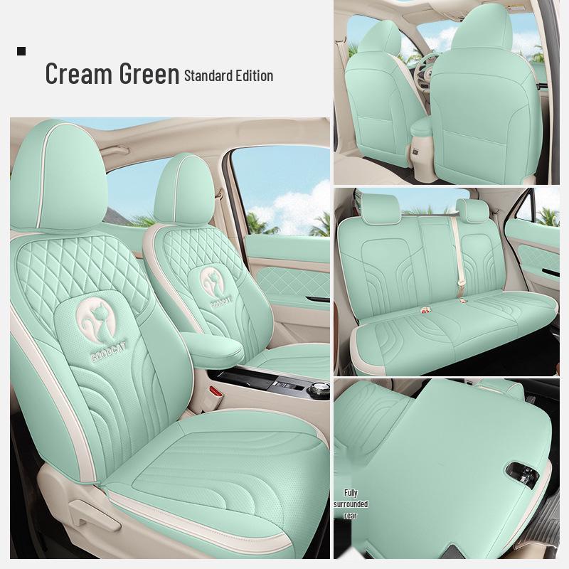 ZFL Sports Leather Seat Cushion Cover for Great Wall ORA Good Cat – All-Season Comfort