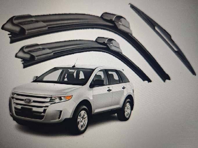 Suitable for Ford EDGE imported 2009-2013 26+19+14 Edge front and rear wipers 10 mm