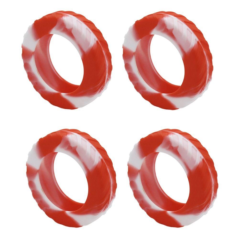 4Pc Luggage Wheels Protector Silicone Luggage Accessories Wheels Cover for Most Luggage Reduce Noise For Travel Luggage Suitcase
