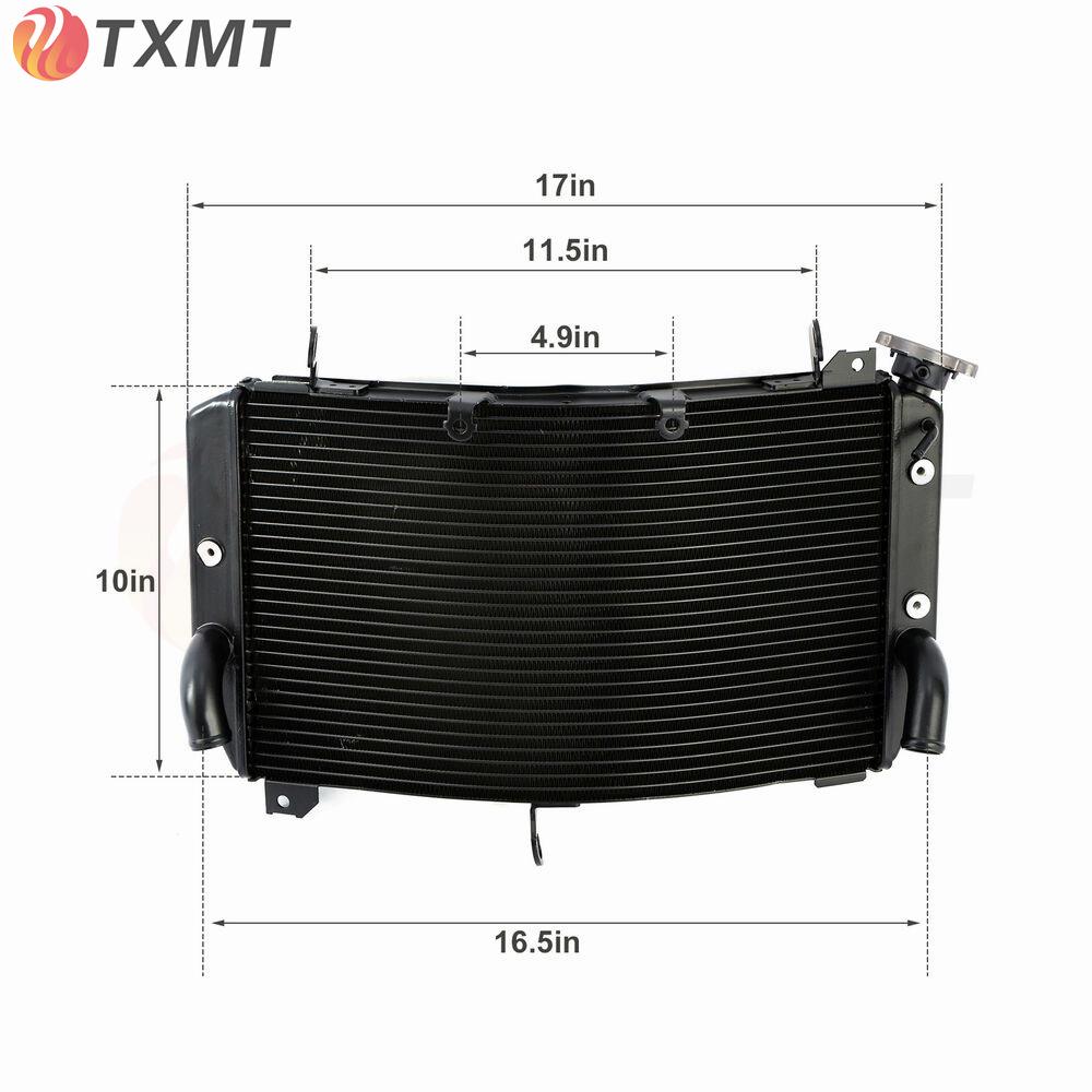 Yamaha MT-10 FZ-10 Motorcycle Radiator Water Cooler Assembly