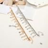 Women Beach Fashionable Tassel Foot Chain Accessories With Alloy Geometric