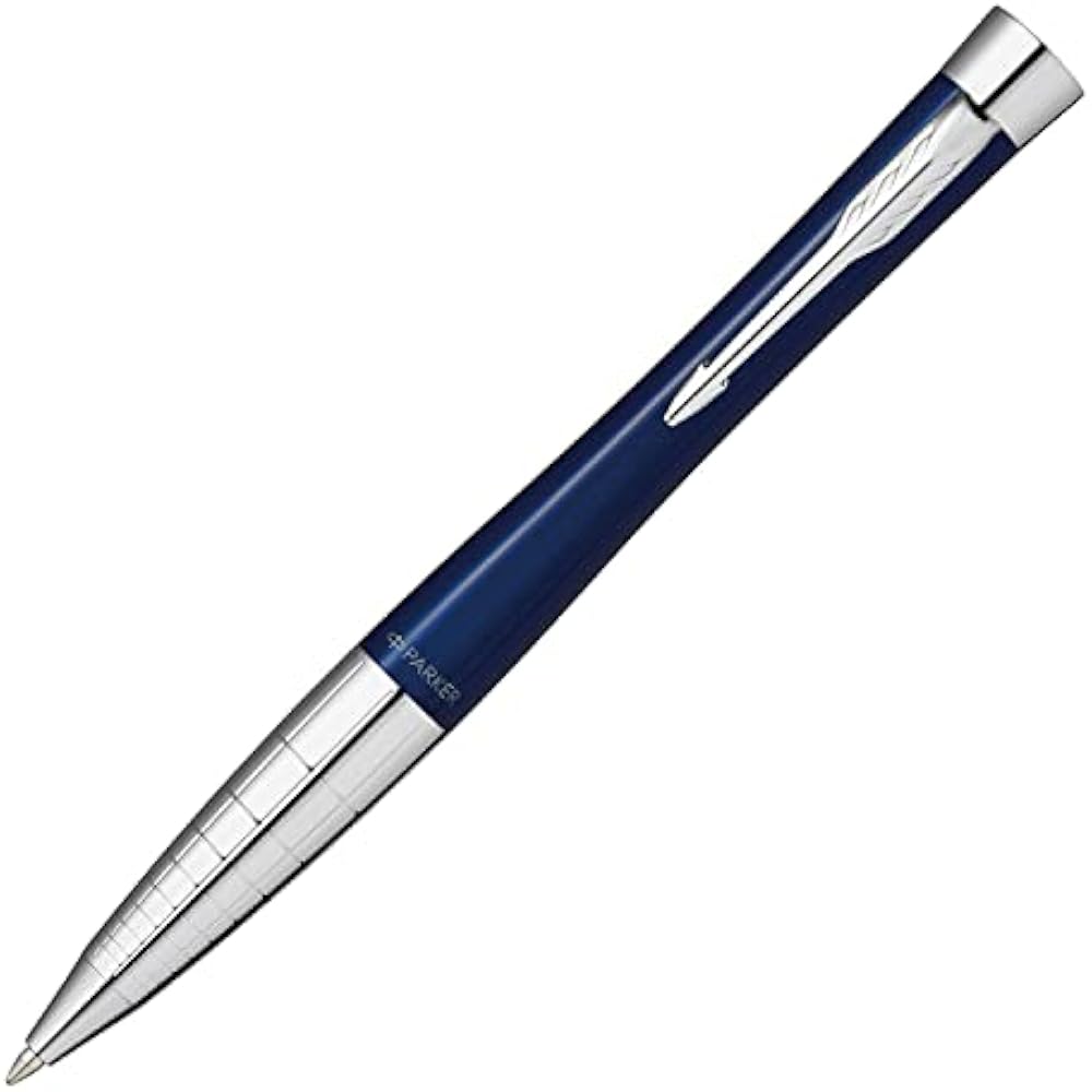 PARKER Parker Ballpoint Pen, Urban Premium, Navy Blue, Sizzle CT, Medium, Permanent Imported in a...