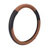 15in Car Steering Wheel Cover Protector Artificial Leather   for Diameter 14.5‑15in Modification