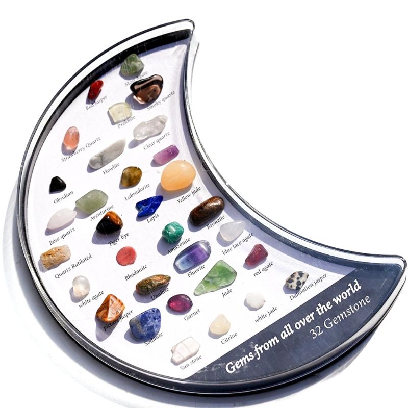 Naturstein Getrommelte Edelsteine Unregelmäßige Politur Gestein für Chakren Heilung Dekoration Sammlung