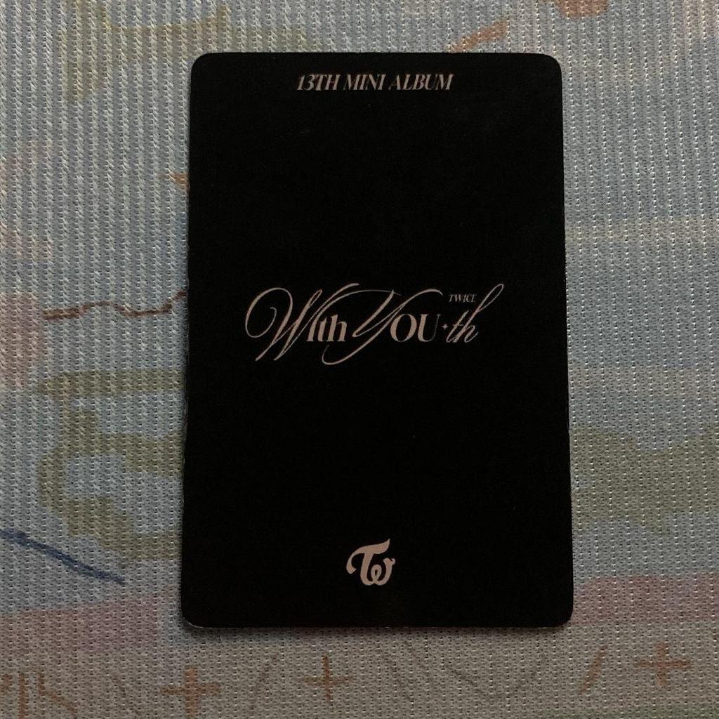 [USED] ONE SPARK TWICE With YOU-th Trading Card Tzuyu Sanok