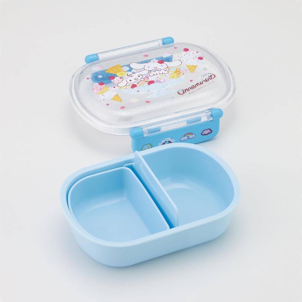 Skater Bento Made In Sanrio Cinnamoroll Fancy Snacks Children's Box, 360ml, Japan, & Sweets, Girls', QAF2BA-A