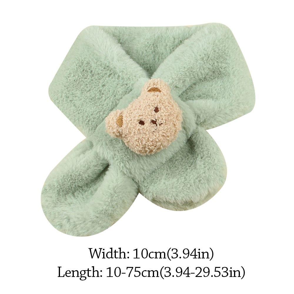 Warm Kids Winter Scarf Thick Plush Scarf Fashion Neck Warmer  Baby Boys Girls