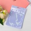 Self-sealing Bag Thickened Transparent Storage Sealing Pocket Makeup Brush Packing Bag