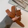 The Lady's Faux Leather Belt Is Simple and Fashionable In An Ins Style, Versatile and High-end, and Pairs Well with Jeans