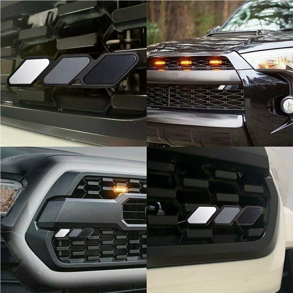 Pasotim Tri-Color Front Grille Badge Emblem for 4Runner