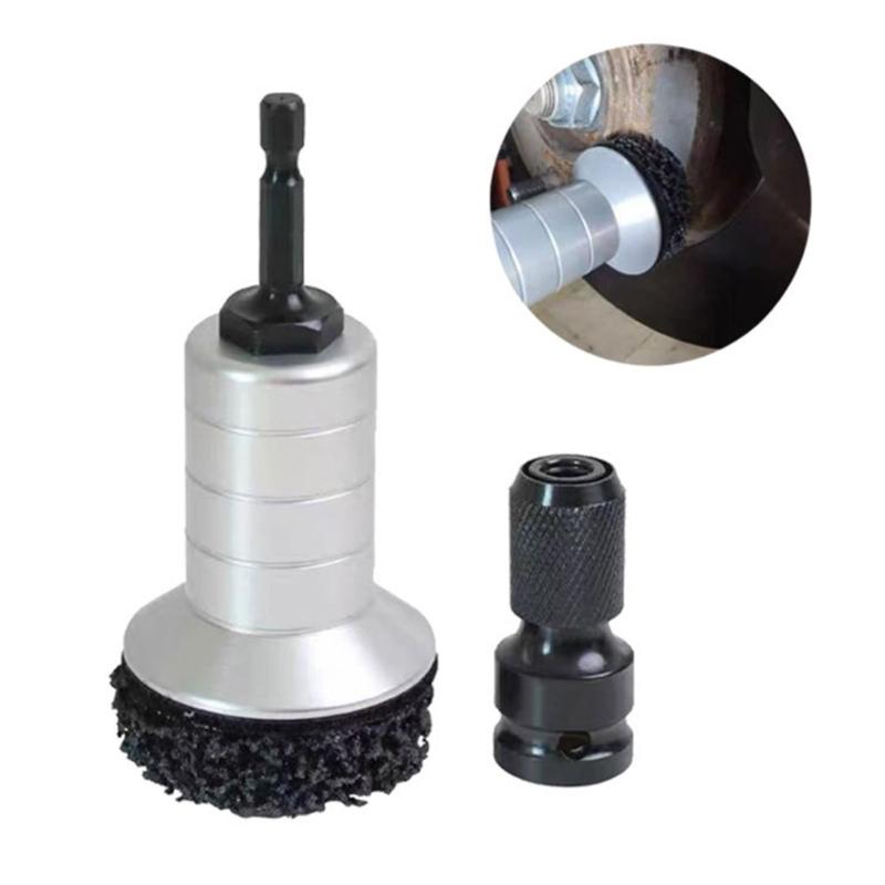 Versatile Car Wheel Hubs  rusts  Cleaning set Upgrades Wheel Hubs  rusts  Removal for Garage Maintenance & Pre Travel Ch