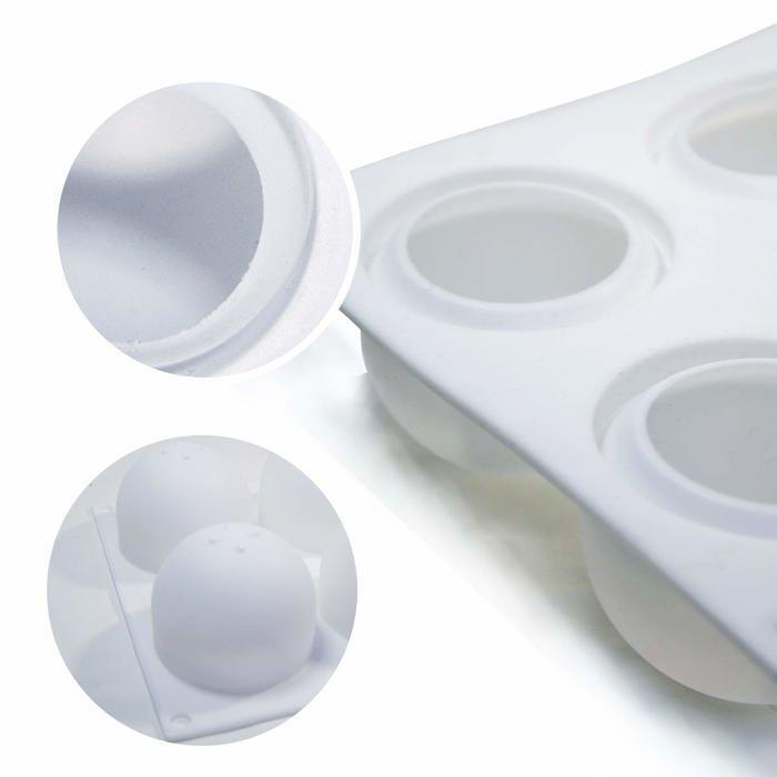 Moule À Gâteau - HONNESSERRY - UK-BAM20W164WH - Silicone Alimentaire - Résistant À La Chaleur - Flexible