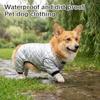 When Going Out And Dirt-proof Pet Dog Clothes