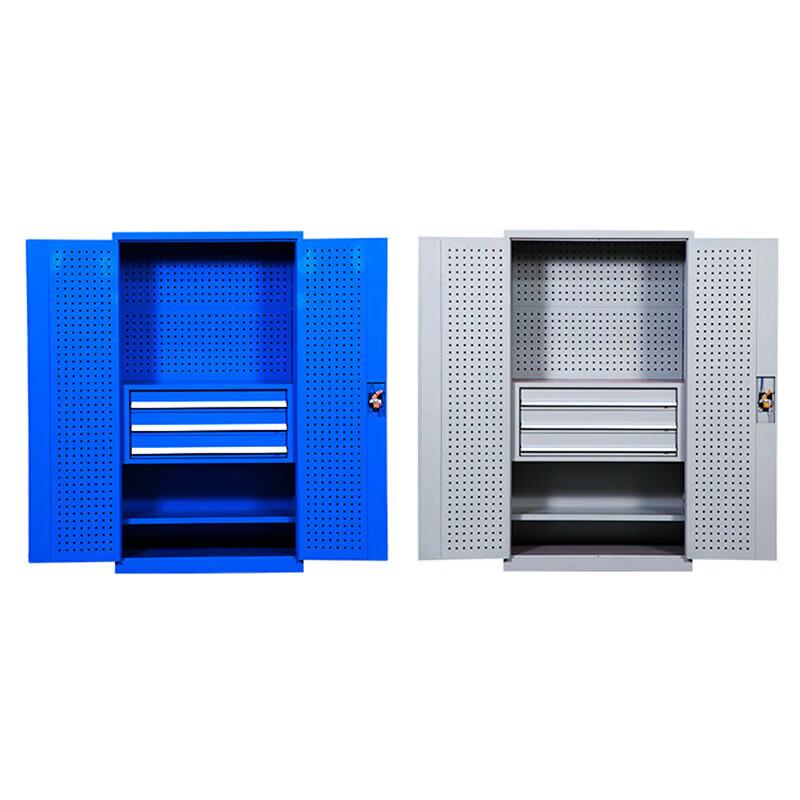 Deqier 3-Tier Heavy Duty Workshop Tool Cart CN plug (adapter included)