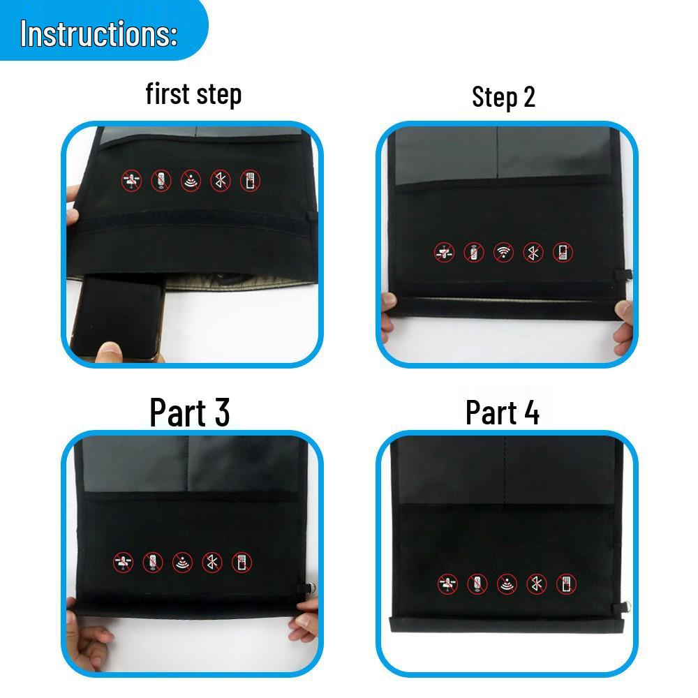 Signal Shielding Bag: Anti-Interference & Privacy Protection for Car Keys and Phones