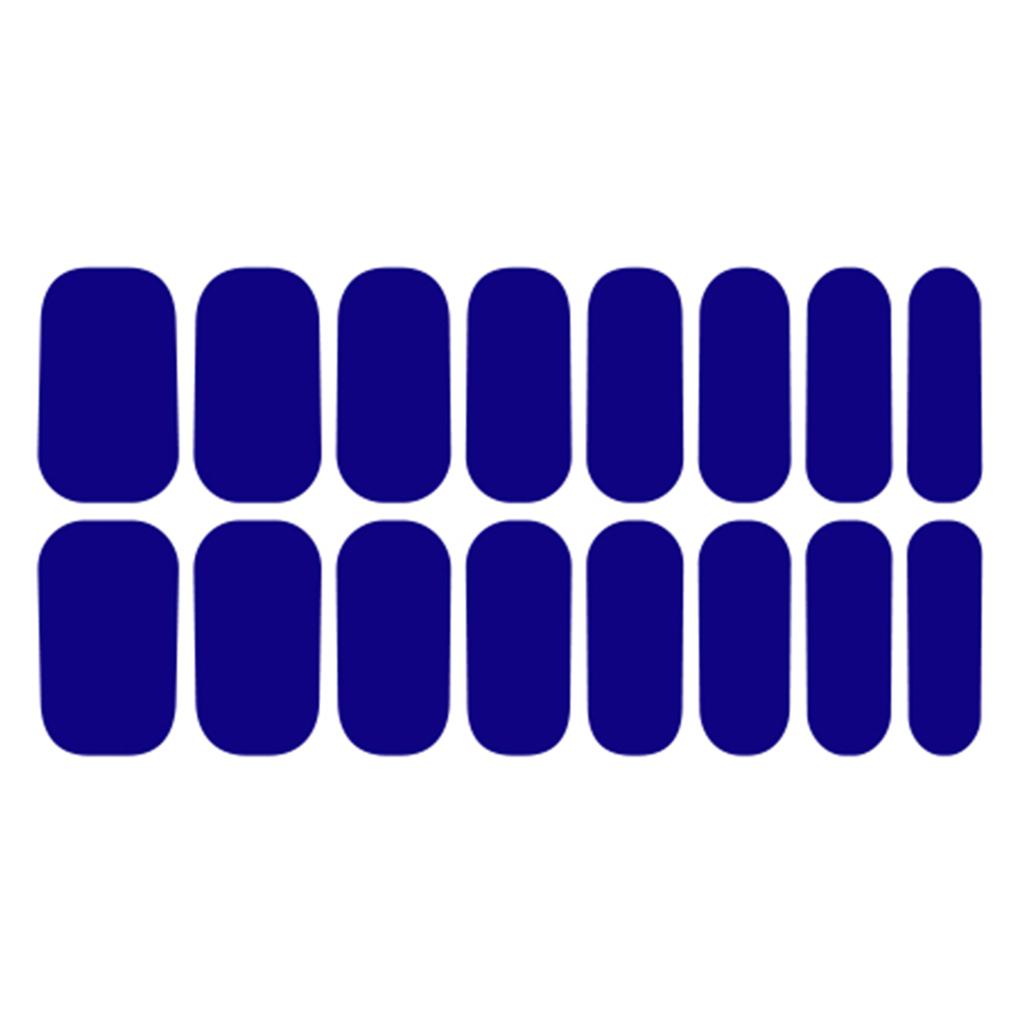 Nalepovací proužky laku na nehty Úplné obaly na nehty Samolepky laku na nehty Polovytvrzené proužky gel laku na nehty Jednobarevné