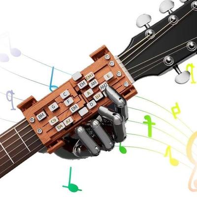 Presor Acorduri Chitară Acustică Portabil Ajutor pentru Exersat Chitara Ajutor pentru Acorduri Chitară Începător