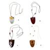 Adjustable Eyeglass Holder Necklace PU Leather Glasses Pendant Accessory for Commuting, Reading and Everyday Carry