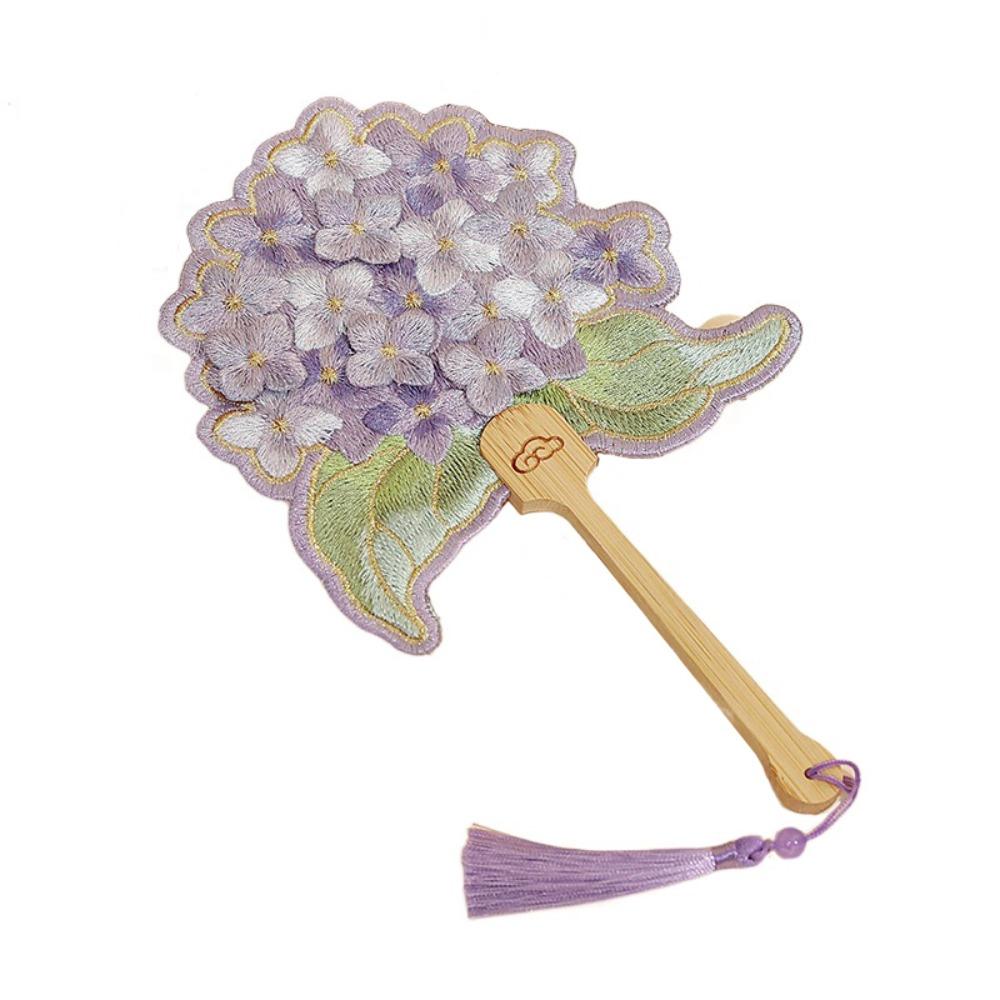 

Кисточки Вышитый Круглый Веер Ручной Групповой Веер Веер в Древнекитайском Стиле Реквизит для Фотографии Style 4