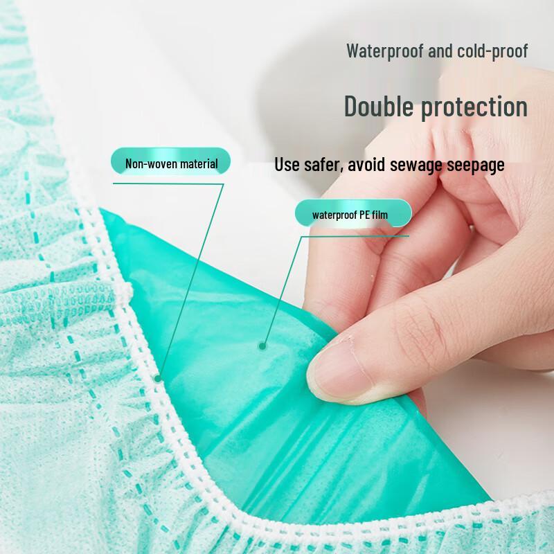Disposable Travel Toilet Seat Covers, 30-Pack