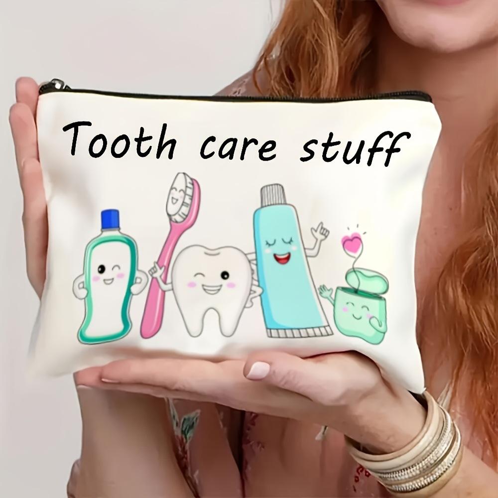 Multi Functional Makeup Organizer Bag Zipper Cosmetics Pouch Hair Accessory Storage Bags-Travel Portable Toiletries Storage Bag