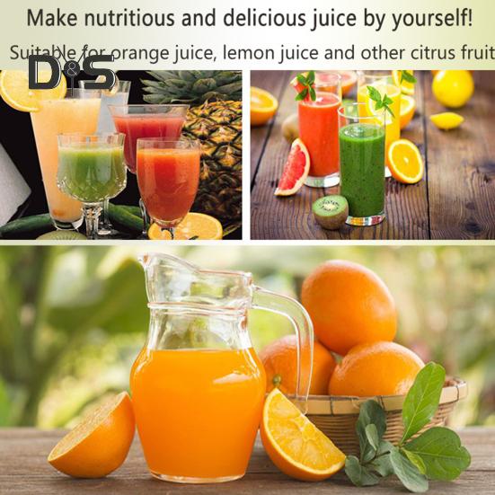 Elektrische Zitruspresse, Lebensmittelqualität, BPA-frei, 18.000 U/min, hohe Geschwindigkeit, leicht zu reinigen, transparent, automatische Orangenfrucht-Entsaftermaschine