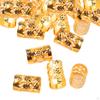 100 Pieces Dreadlocks Beads, Dread Locks, Adjustable Opening Fashion Decorative Hair Jewelry, Metal