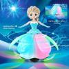 Dancing Princess Interactive Spin Robot Toys for Little Girls with Colorful Flashing Lights & Music,Pretend Birthday Gift Kid