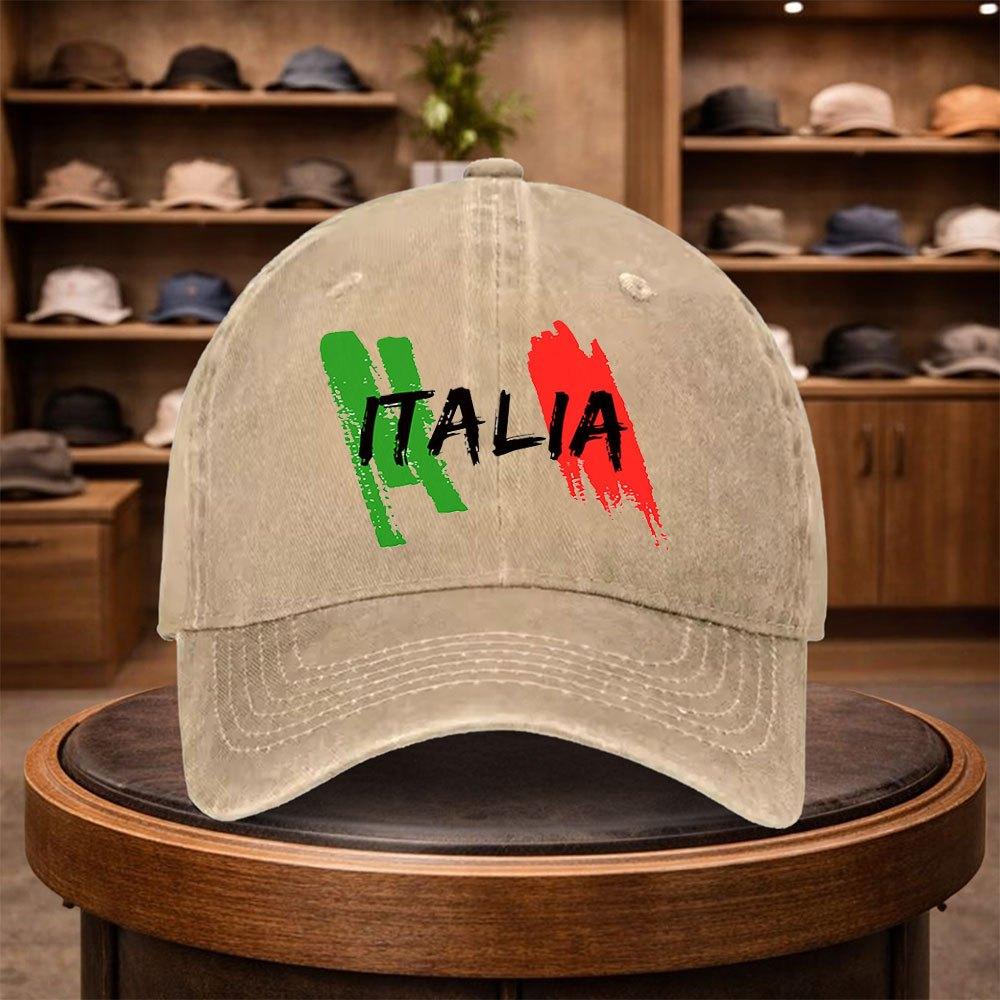 Tricolore Print Baseballkappe Lässige Snapback Modehut Verstellbare Outdoor Freizeitkappe für Alle Jahreszeiten Ideal für Reisen a