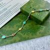 Cloisonné Distressed Colorful Minimalist 925 Silver Bracelet for Men and Women