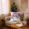 Anime Doro Pillowcase Toon Gift Cushion Cover Bedroom Home Sofa Chair Seat Decor Pillow Case