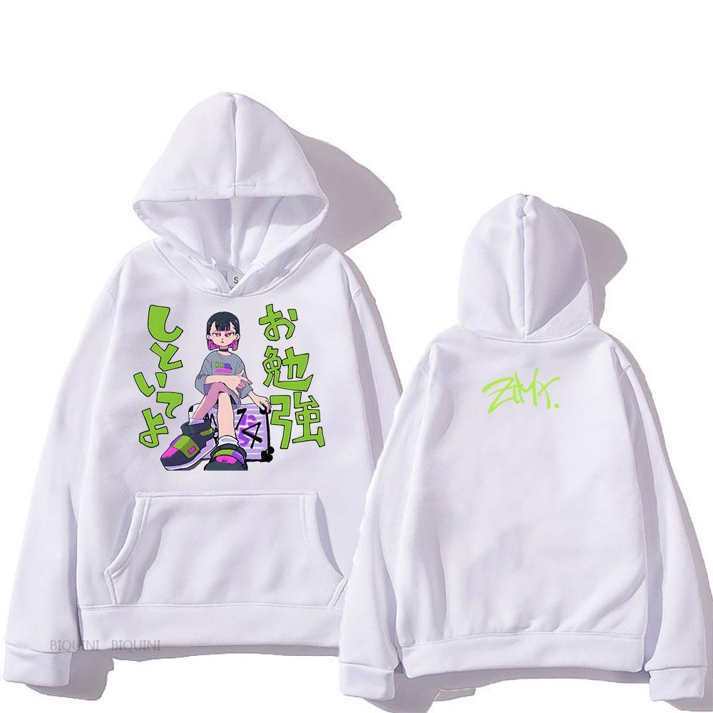 Popová kapela ZTMY ZUTOMAYO Mikiny s kapucí pro muže Podzim Zima Fleece Streetwear