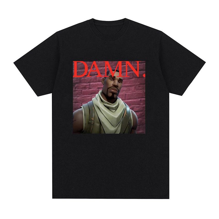 

Kendrick Lamar Spitfire T Shirt Damn Album Funny Meme Graphic T-shirt for Men Clothing Vintage Cotton Short Sleeve T-shirts T... S